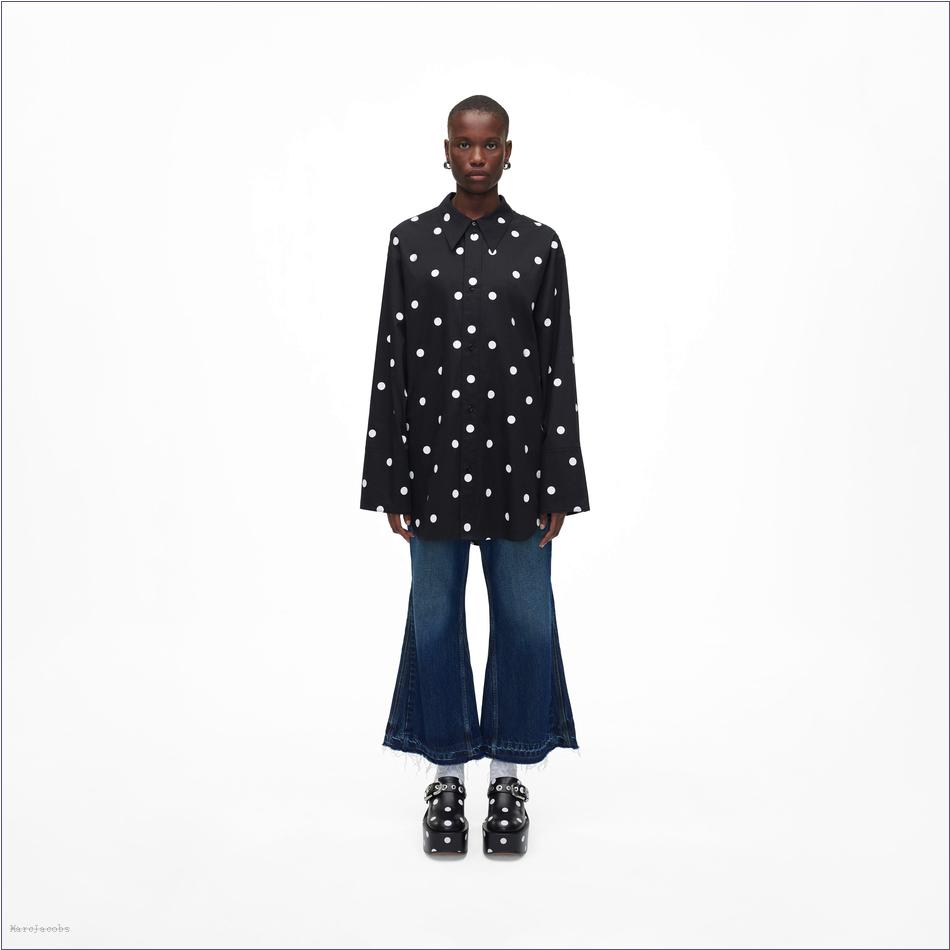  Marc Jacobs BLACK/WHITE MARCDOWN/View All Marcdown/The J Marc Spots Clog