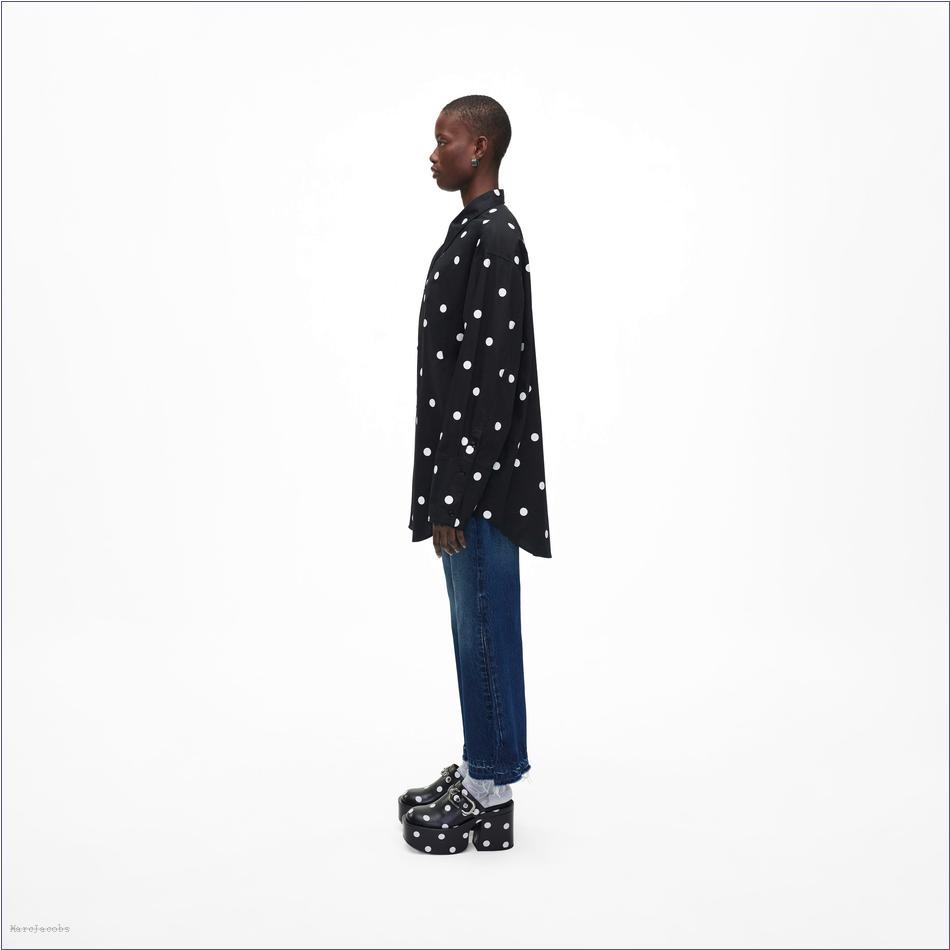  Marc Jacobs BLACK/WHITE MARCDOWN/View All Marcdown/The J Marc Spots Clog