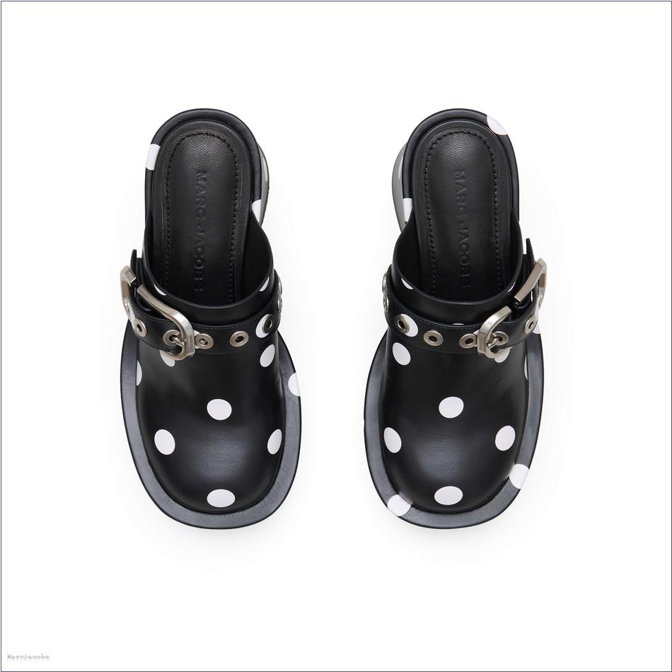  Marc Jacobs BLACK/WHITE MARCDOWN/View All Marcdown/The J Marc Spots Clog