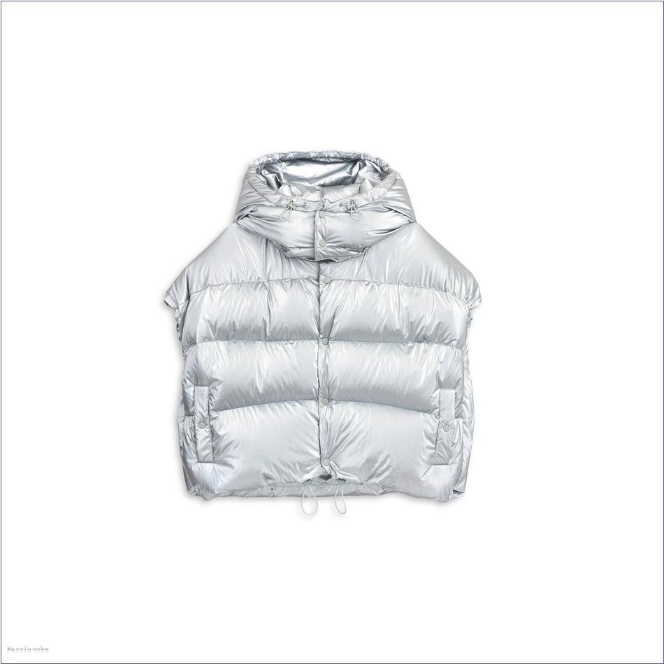  Marc Jacobs SILVER MARCDOWN/View All Marcdown/The Hooded Puffer Vest
