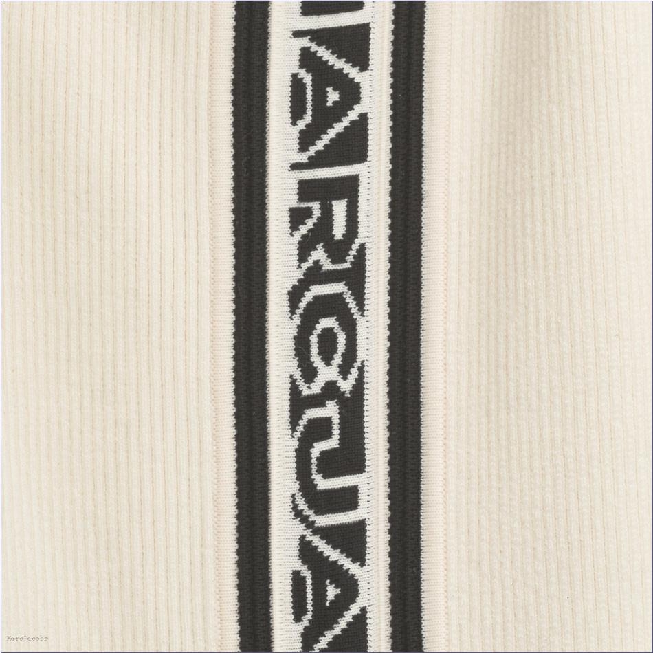  Marc Jacobs IVORY/BLACK MARCDOWN/View All Marcdown/The Logo Racer Dress