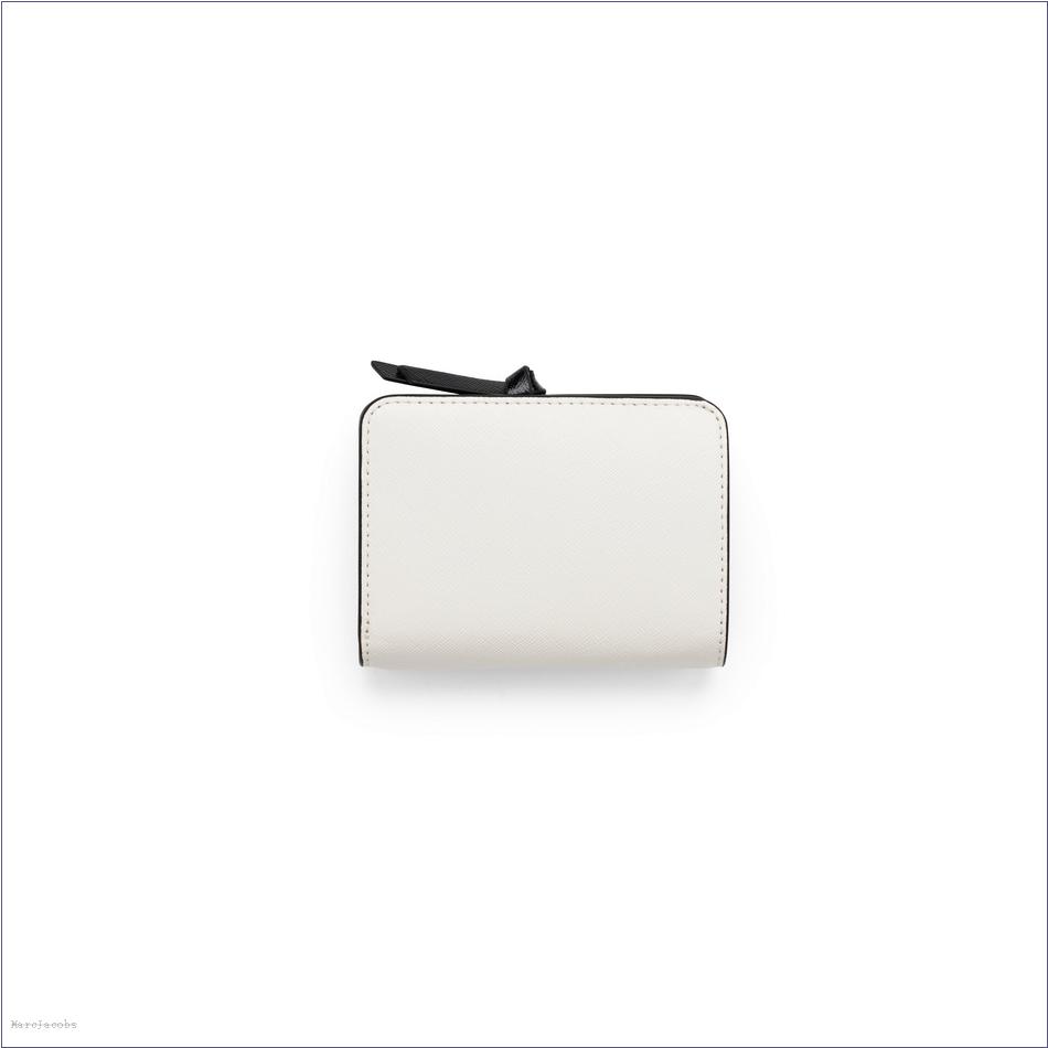  Marc Jacobs BLACK/WHITE WALLETS/View All Wallets/The Utility Snapshot Mini Compact Wallet 2