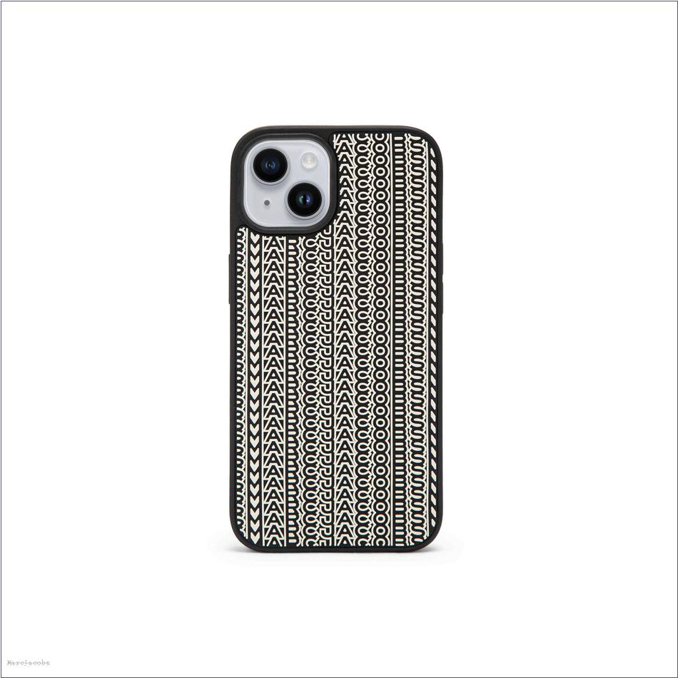 Marc Jacobs BLACK/WHITE MARCDOWN/View All Marcdown/The Monogram iPhone 14 3D Case