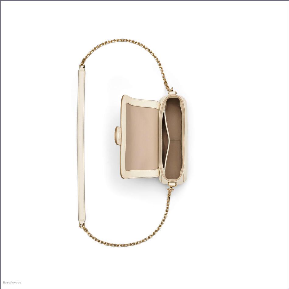  Marc Jacobs CLOUD WHITE The Clover Shoulder Bag