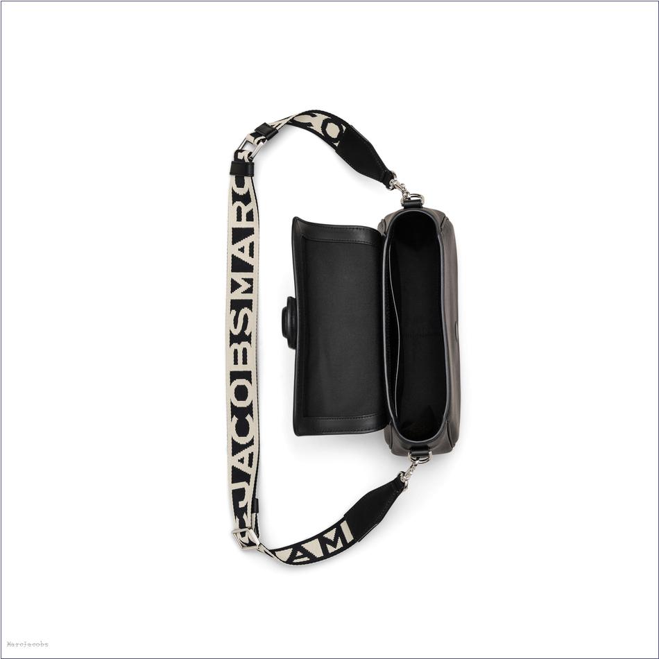  Marc Jacobs BLACK The Large Clover Shoulder Bag