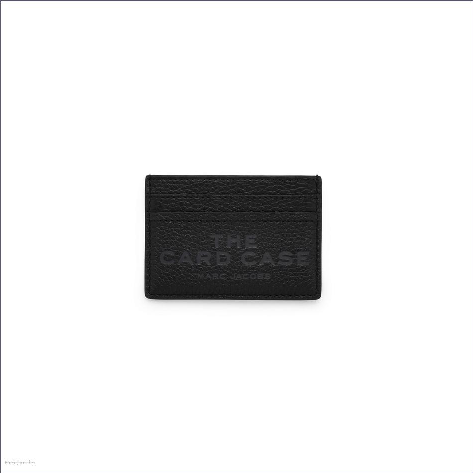  Marc Jacobs BLACK WALLETS/View All Wallets/The Leather Card Case