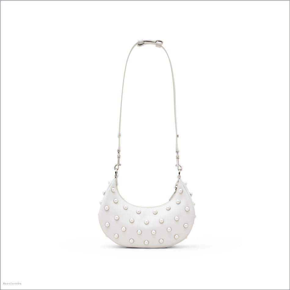  Marc Jacobs WHITE MARCDOWN/View All Marcdown/The Pearl Small Curve Bag