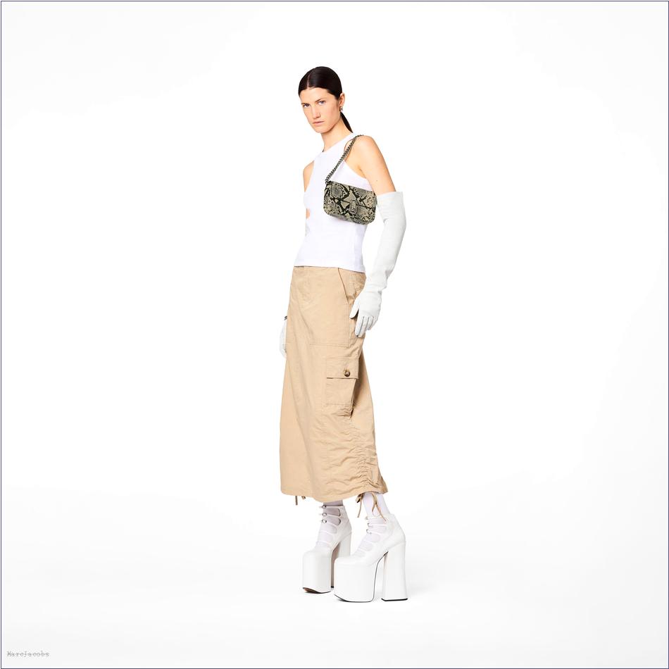  Marc Jacobs WOODASH MULTI MARCDOWN/View All Marcdown/The Snake-Embossed J Marc Mini Bag