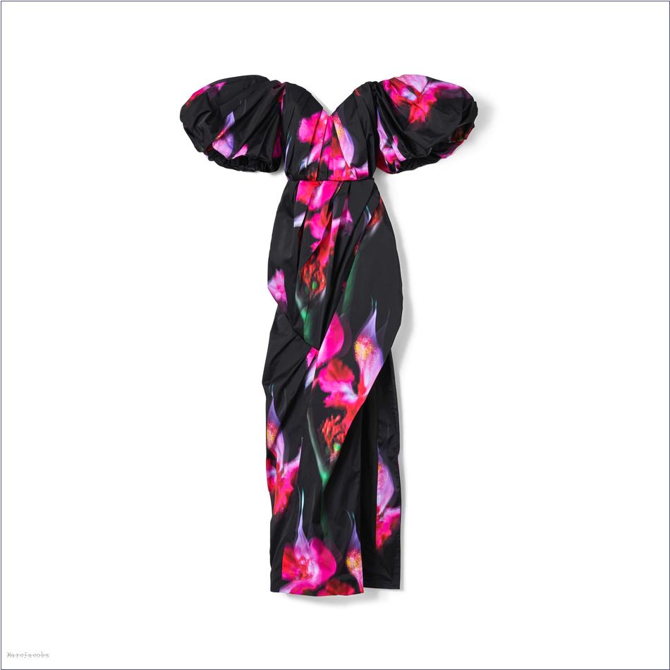  Marc Jacobs BLACK MULTI MARCDOWN/View All Marcdown/Future Floral Strapless Gown