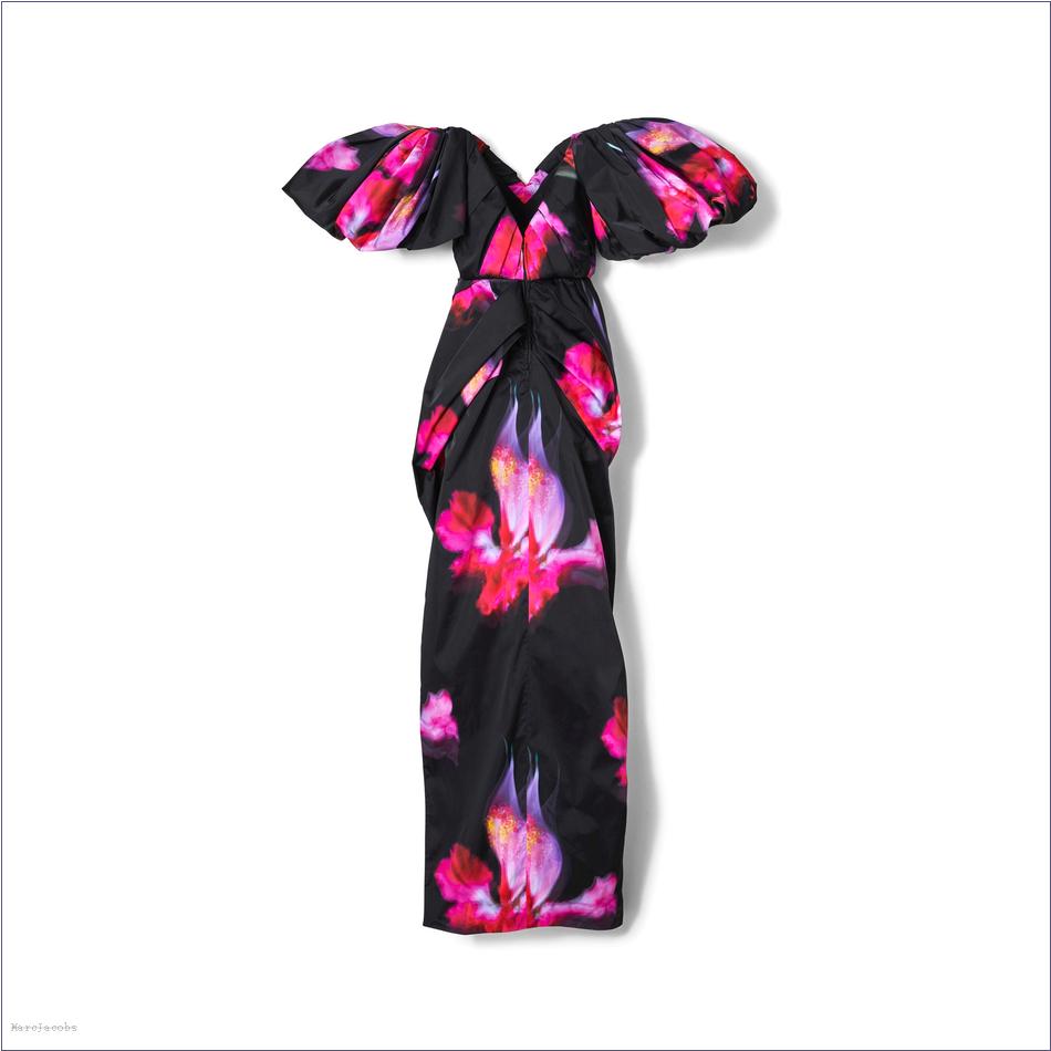  Marc Jacobs BLACK MULTI MARCDOWN/View All Marcdown/Future Floral Strapless Gown