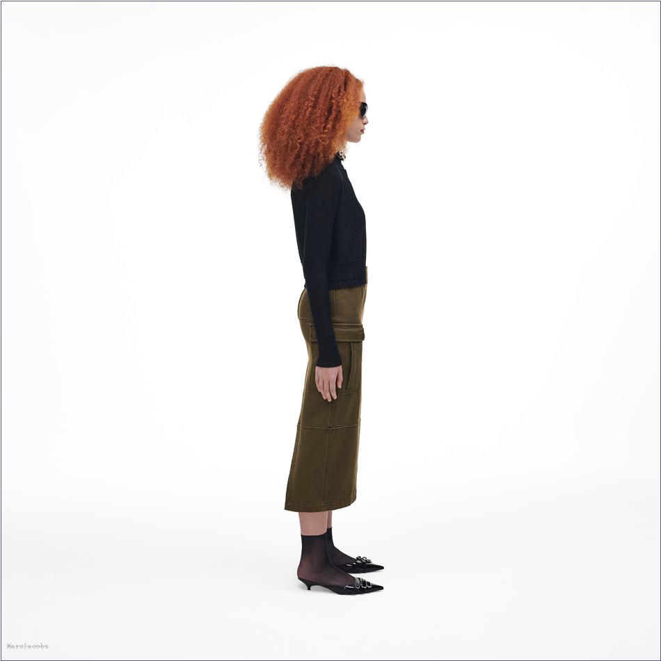  Marc Jacobs BLACK MARCDOWN/View All Marcdown/Fine Ribbed Merino Cardigan 2