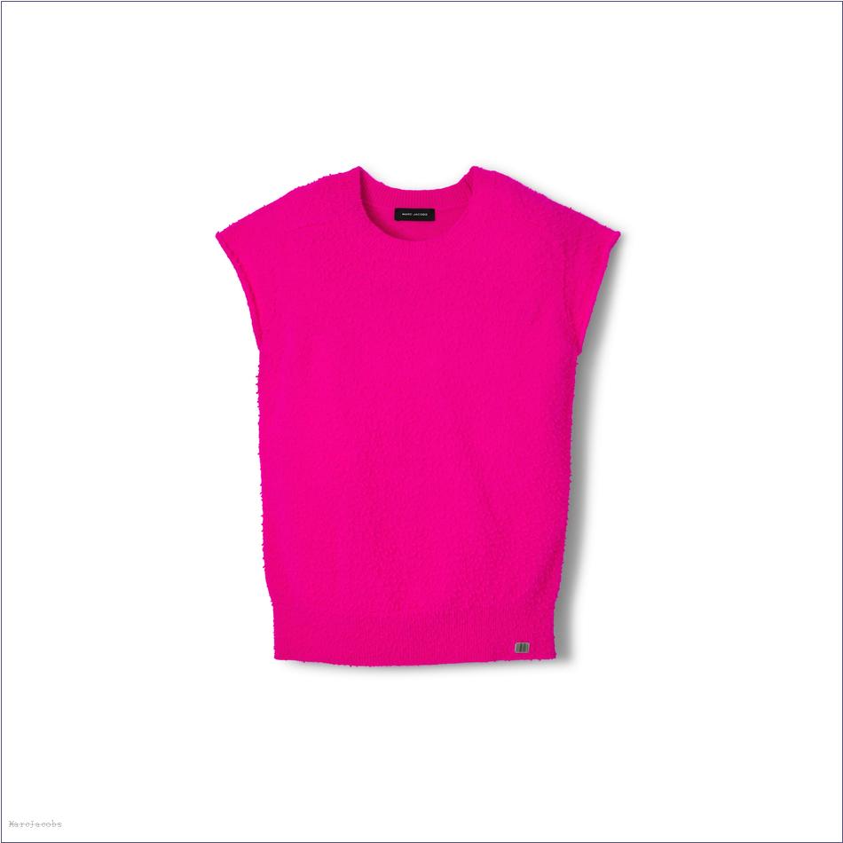  Marc Jacobs HOT PINK MARCDOWN/View All Marcdown/Pilled Cap Sleeve Vest 1
