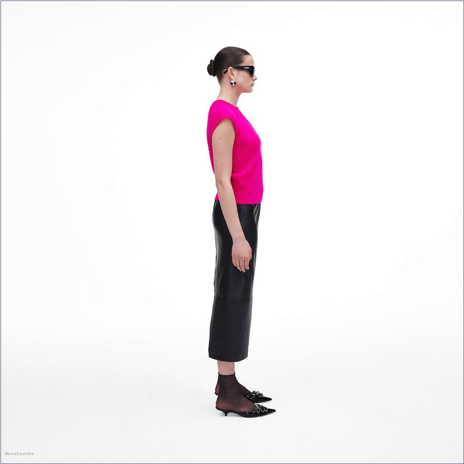  Marc Jacobs HOT PINK MARCDOWN/View All Marcdown/Pilled Cap Sleeve Vest 2