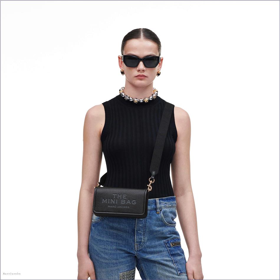  Marc Jacobs BLACK BAGS/Mini Bags/The Leather Mini Bag