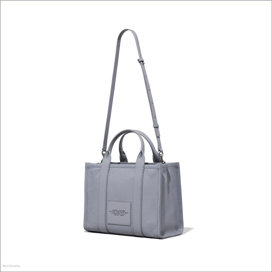  Marc Jacobs WOLF GREY BAGS/Medium Totes/The Leather Medium Tote Bag