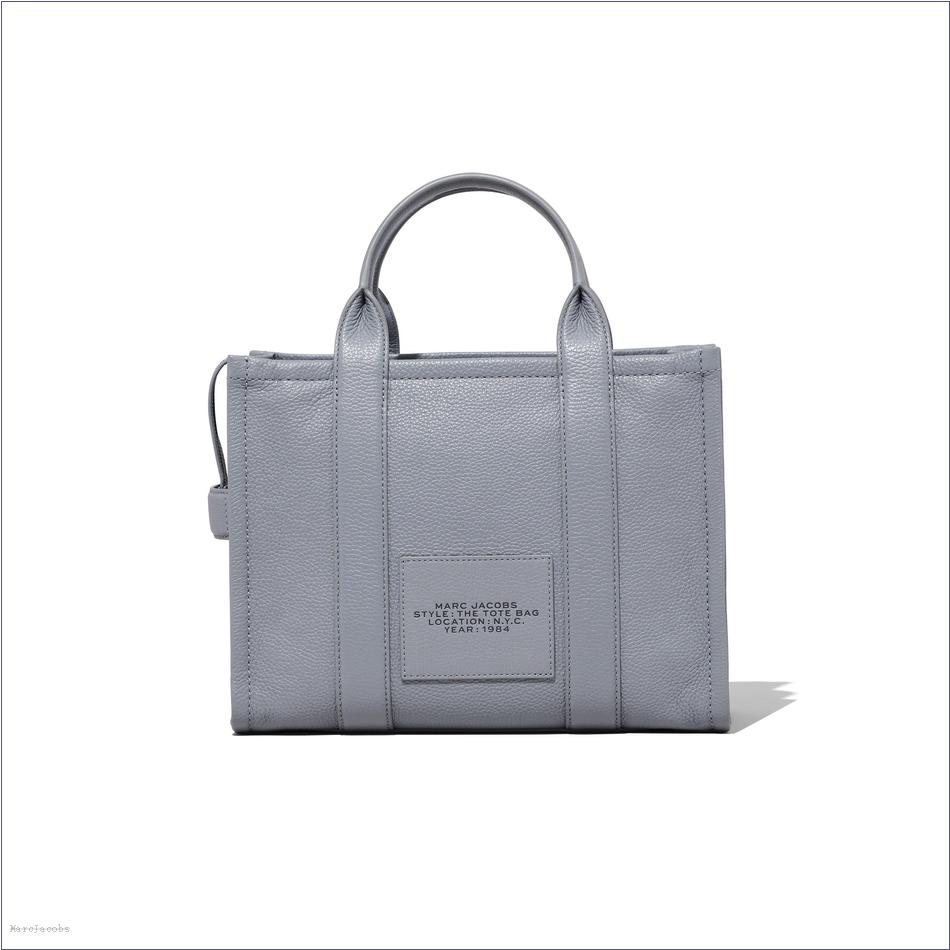 Marc Jacobs WOLF GREY BAGS/Medium Totes/The Leather Medium Tote Bag