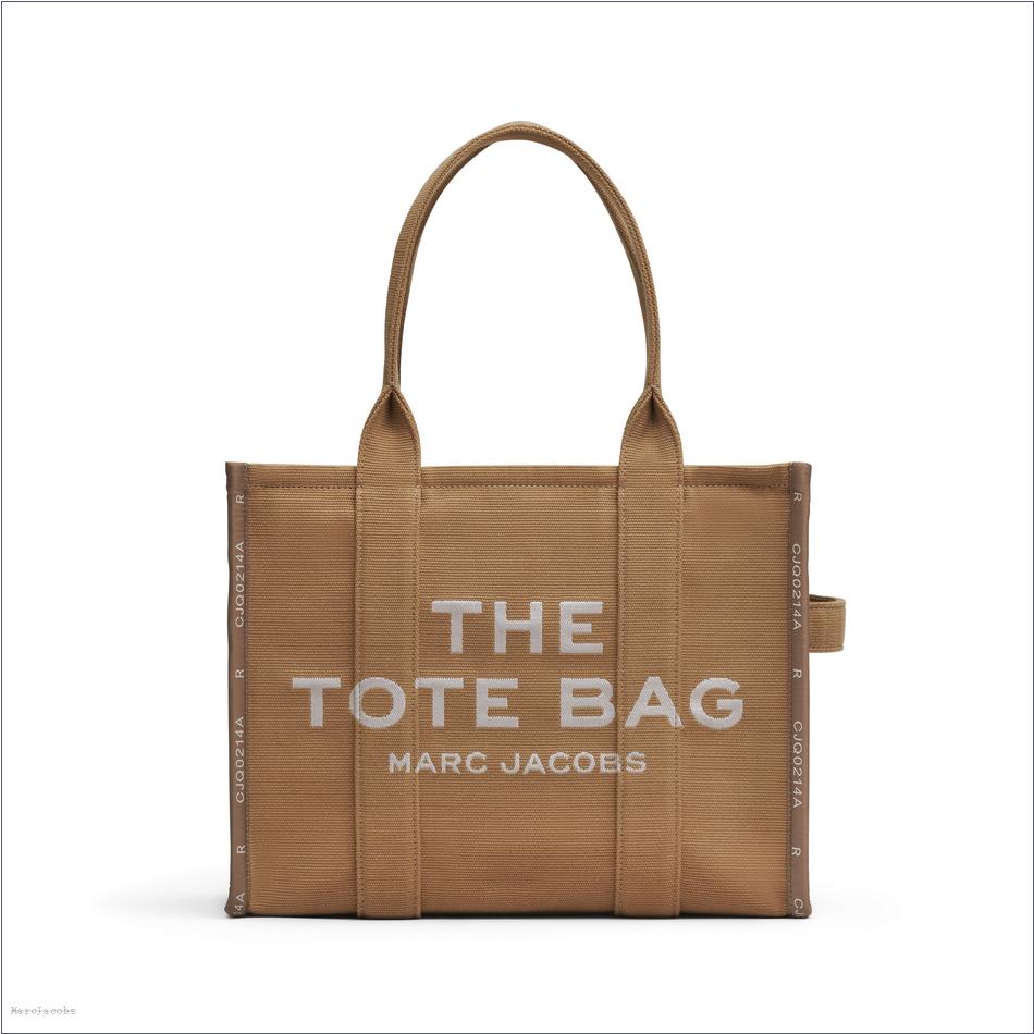  Marc Jacobs CAMEL BAGS/The Tote Bag/The Jacquard Large Tote Bag