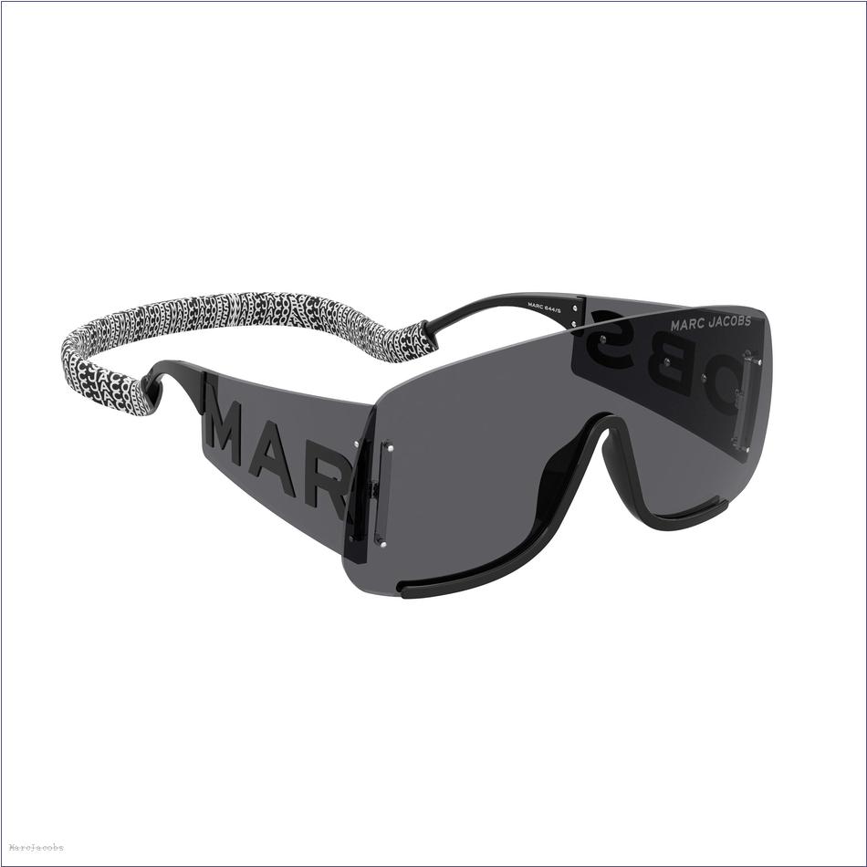  Marc Jacobs BLACK ACCESSORIES/Sunglasses/RUNWAY MONOGRAM SHIELD