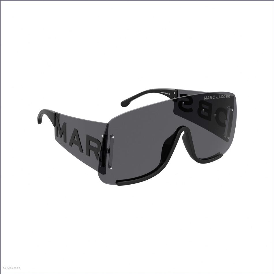  Marc Jacobs BLACK ACCESSORIES/Sunglasses/RUNWAY MONOGRAM SHIELD